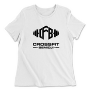 Womens 2X-Large WHITE Relaxed Jersey T-Shirt
