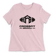 Womens 2X-Large PINK Relaxed Jersey T-Shirt