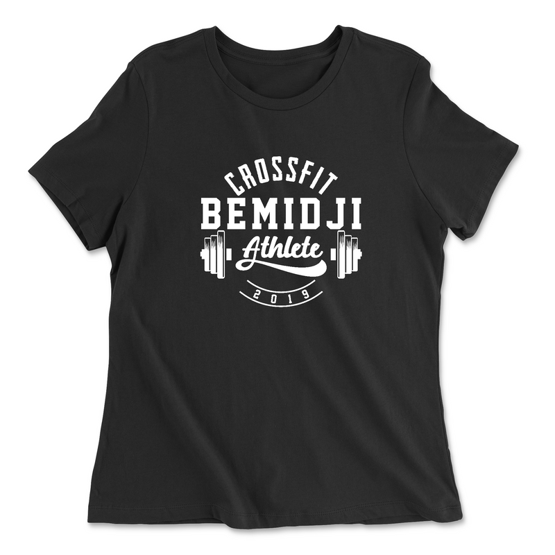 Womens 2X-Large BLACK Relaxed Jersey T-Shirt