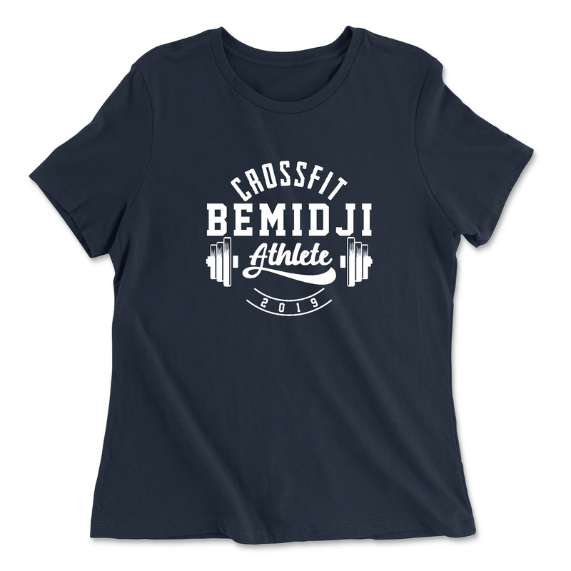 Womens 2X-Large NAVY Relaxed Jersey T-Shirt
