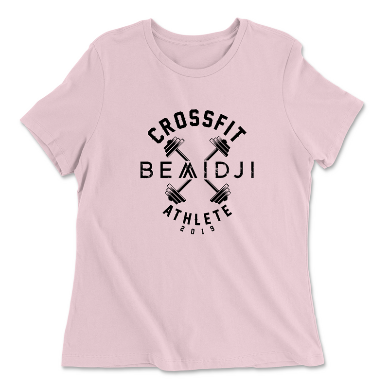 Womens 2X-Large PINK Relaxed Jersey T-Shirt