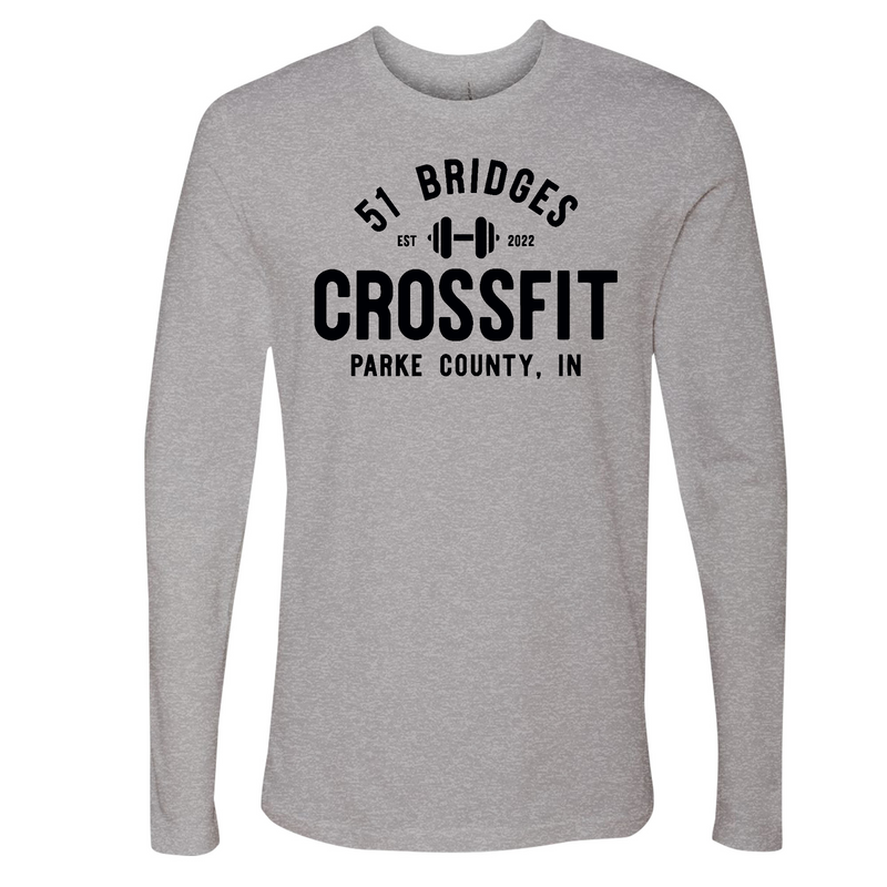 Mens 2X-Large Heather Gray Style_Long Sleeve