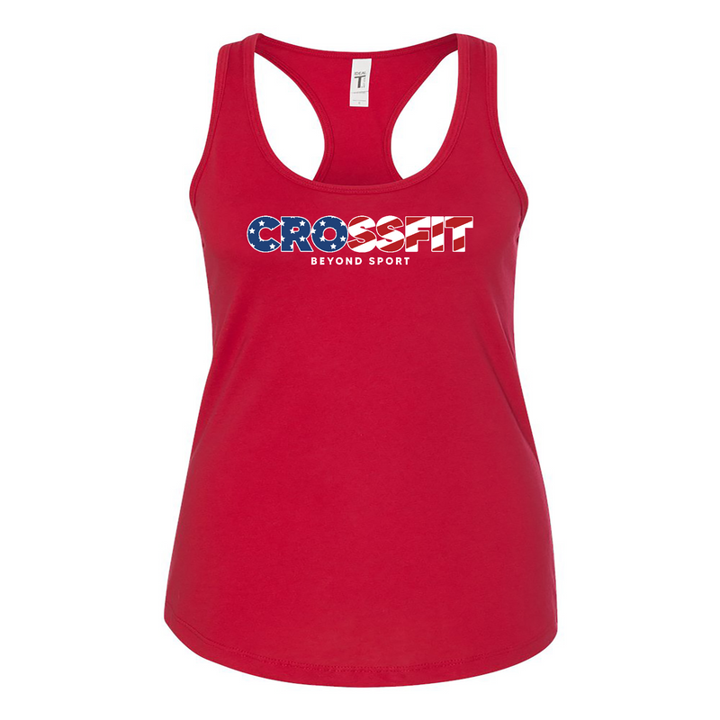 Womens 2X-Large RED Tank Top