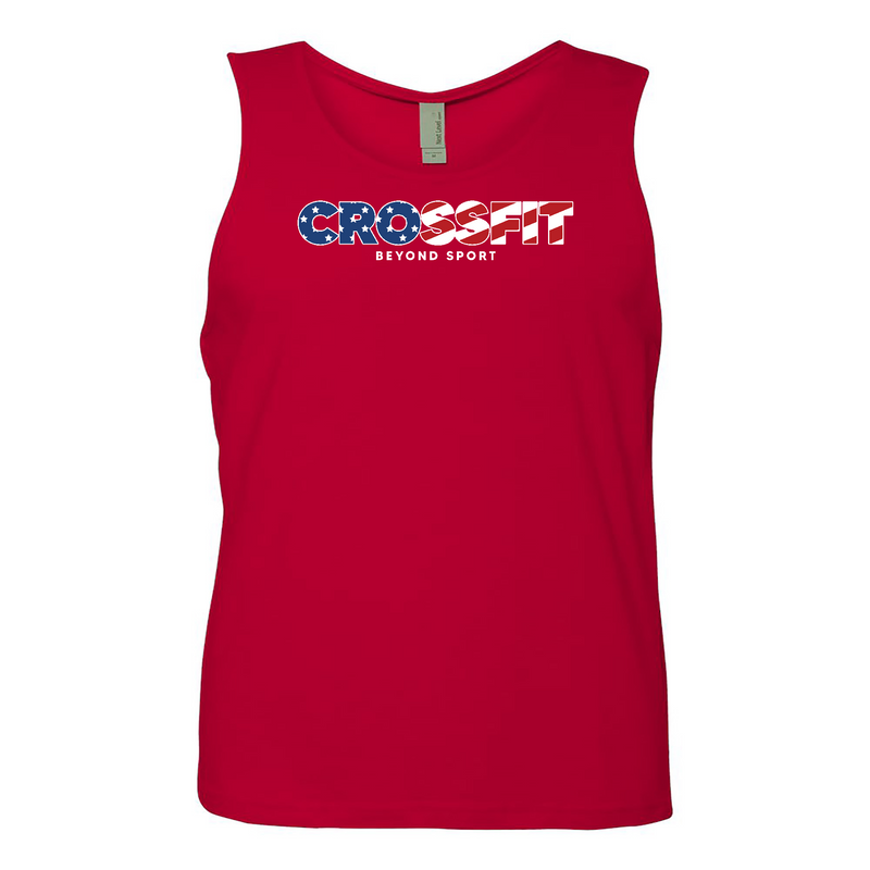 Mens 2X-Large RED Tank Top