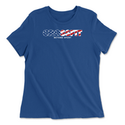 Womens 2X-Large TRUE_ROYAL Relaxed Jersey T-Shirt