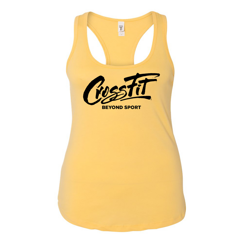Womens 2X-Large BANANA_CREAM Tank Top