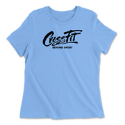 Womens 2X-Large CAROLINA_BLUE Relaxed Jersey T-Shirt