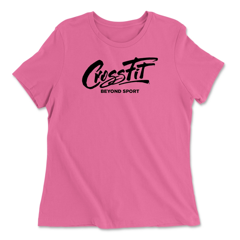 Womens 2X-Large CHARITY_PINK Relaxed Jersey T-Shirt