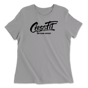 Womens 2X-Large SOLID_ATHLETIC_GREY Relaxed Jersey T-Shirt