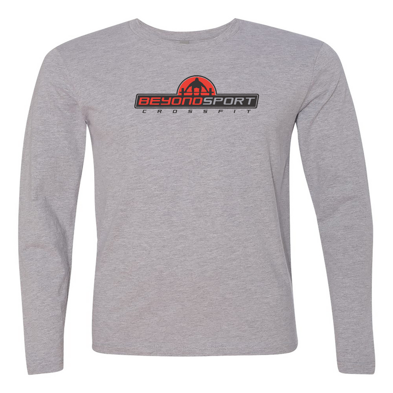 Mens 2X-Large HEATHER_GRAY Long Sleeve