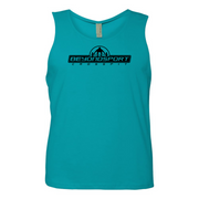 Mens 2X-Large TAHITI_BLUE Tank Top