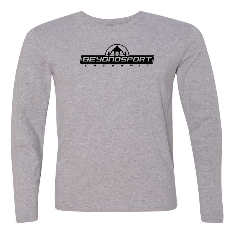 Mens 2X-Large HEATHER_GRAY Long Sleeve