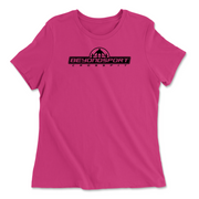 Womens 2X-Large BERRY Relaxed Jersey T-Shirt