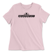 Womens 2X-Large PINK Relaxed Jersey T-Shirt
