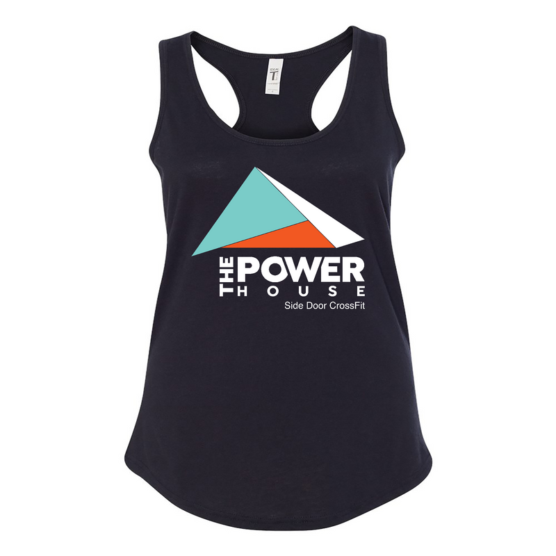 Side Door CrossFit Standard (White) Womens - Tank Top