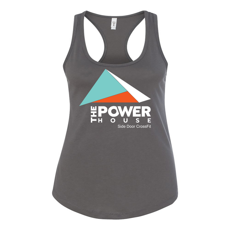 Side Door CrossFit Standard (White) Womens - Tank Top