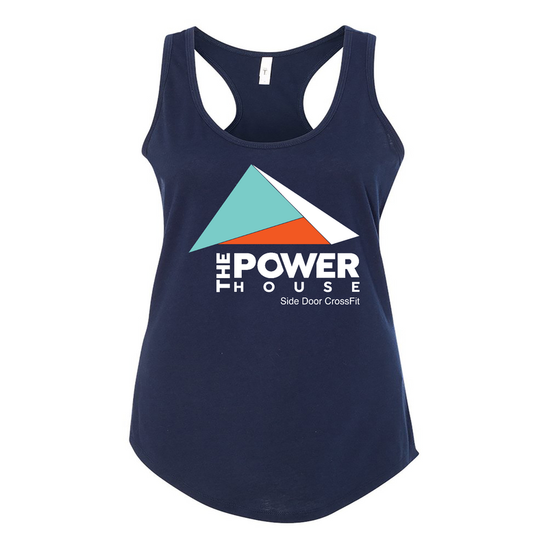 Side Door CrossFit Standard (White) Womens - Tank Top