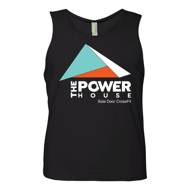 Side Door CrossFit Standard (White) Mens - Tank Top