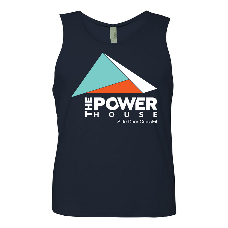 Side Door CrossFit Standard (White) Mens - Tank Top