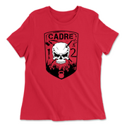 Womens 2X-Large RED Relaxed Jersey T-Shirt