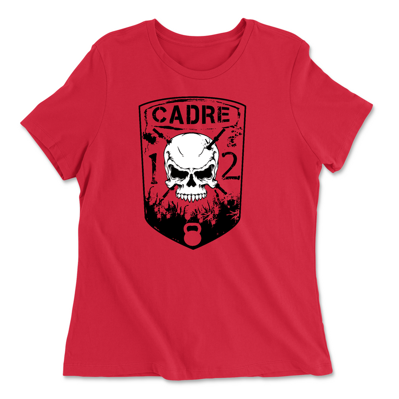 Womens 2X-Large RED Relaxed Jersey T-Shirt