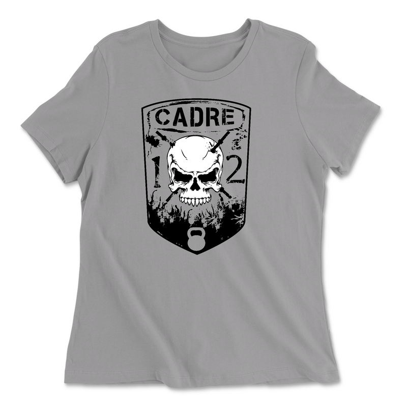 Womens 2X-Large SOLID_ATHLETIC_GREY Relaxed Jersey T-Shirt