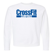 Mens 2X-Large WHITE Midweight Sweatshirt