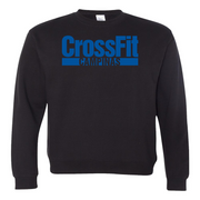 Mens 2X-Large BLACK Midweight Sweatshirt