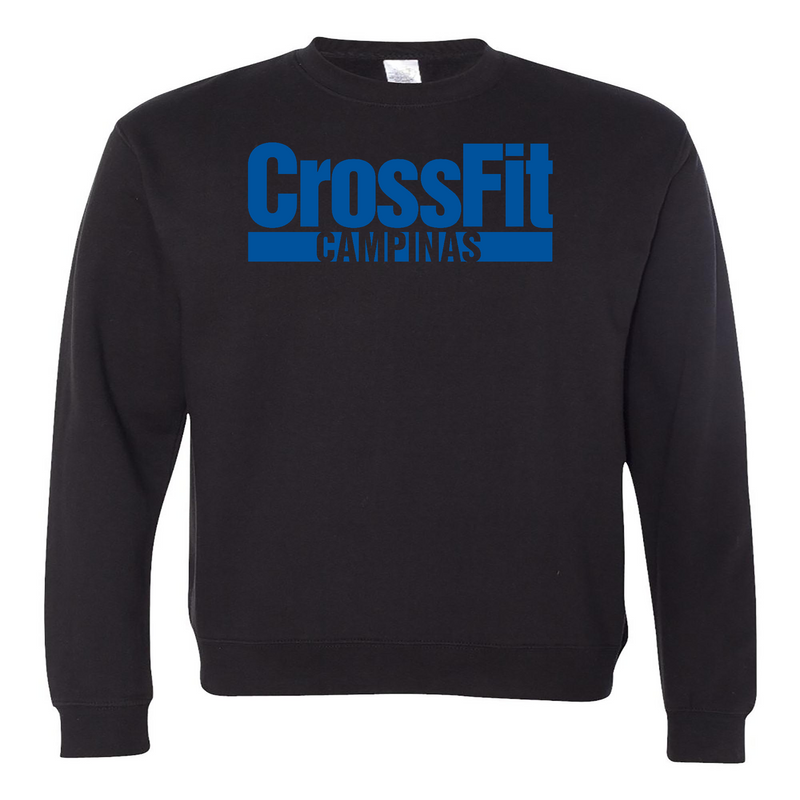 Mens 2X-Large BLACK Midweight Sweatshirt
