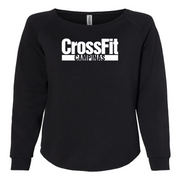 Womens 2X-Large BLACK CrewNeck