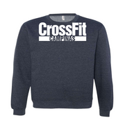 Mens 2X-Large CLASSIC_NAVY_HEATHER Midweight Sweatshirt