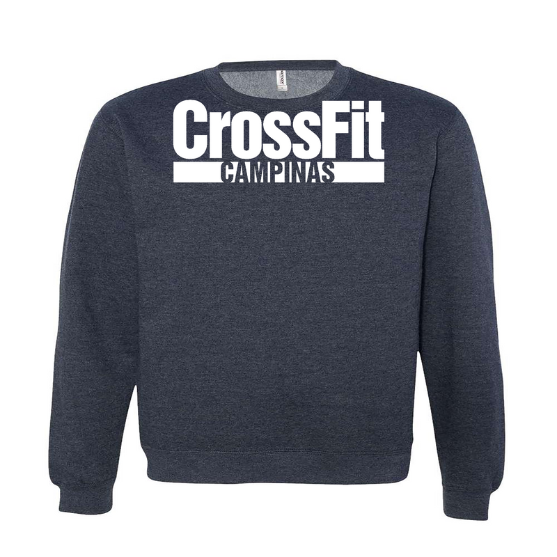 Mens 2X-Large CLASSIC_NAVY_HEATHER Midweight Sweatshirt