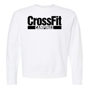 Mens 2X-Large WHITE Midweight Sweatshirt