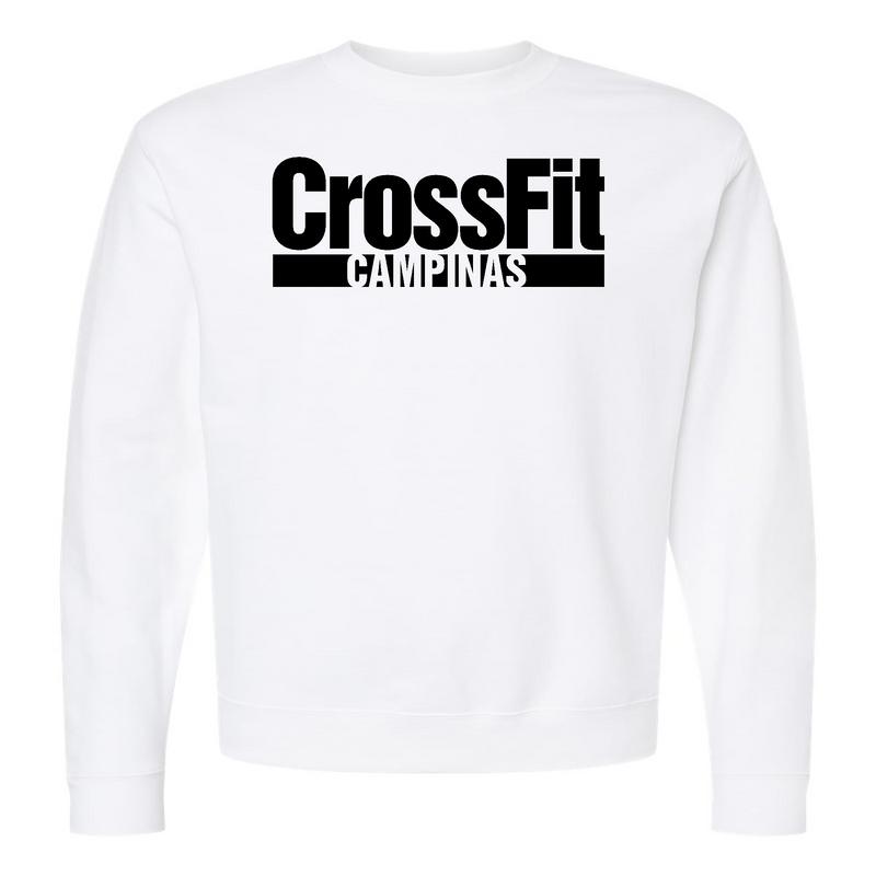 Mens 2X-Large WHITE Midweight Sweatshirt
