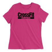 Womens 2X-Large BERRY Relaxed Jersey T-Shirt
