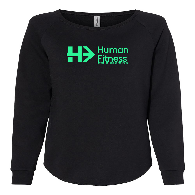 CrossFit Plus Green Womens - CrewNeck