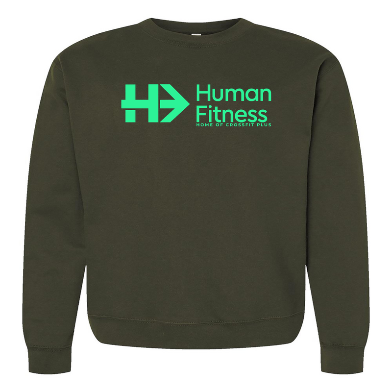 CrossFit Plus Green Mens - Midweight Sweatshirt
