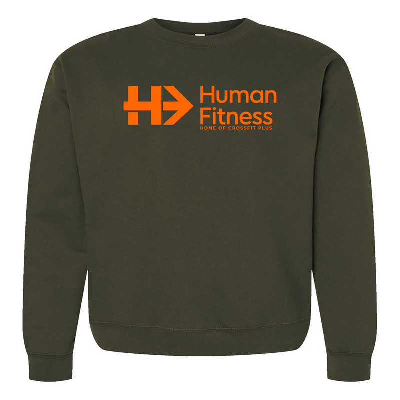 CrossFit Plus Orange Mens - Midweight Sweatshirt