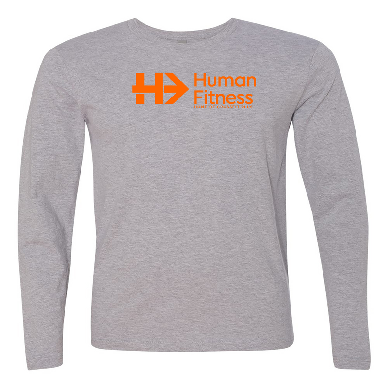 CrossFit Plus Orange Mens - Long Sleeve
