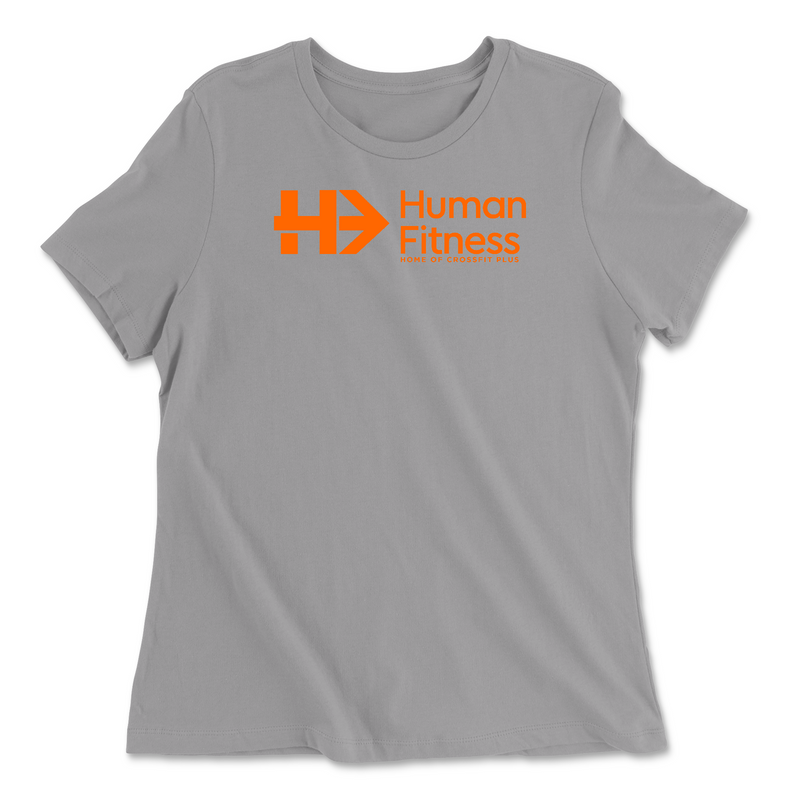 CrossFit Plus Orange Womens - Relaxed Jersey T-Shirt