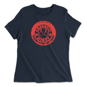 Womens 2X-Large NAVY Relaxed Jersey T-Shirt