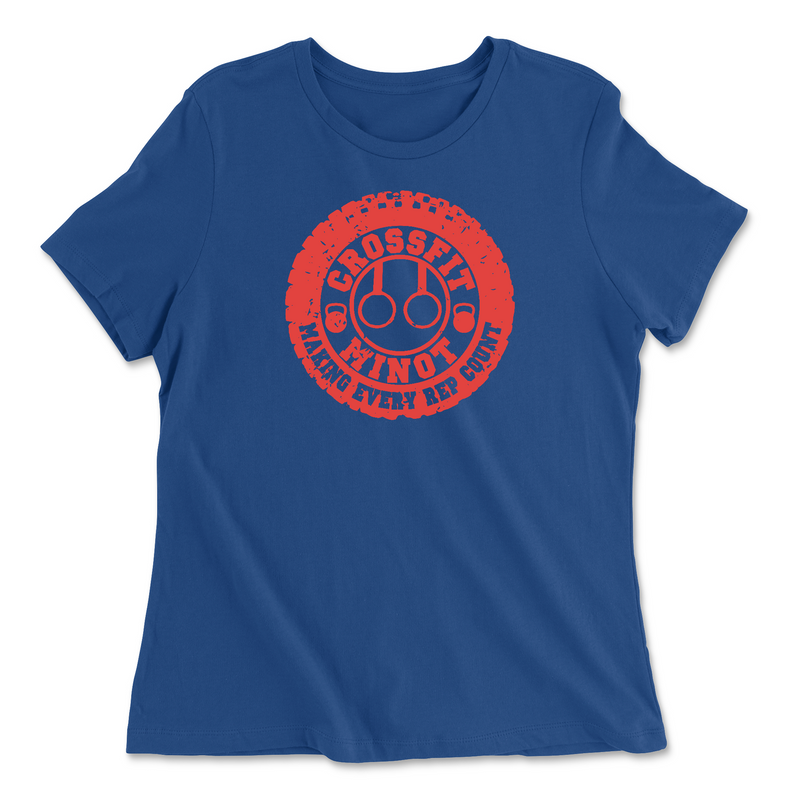 Womens 2X-Large TRUE_ROYAL Relaxed Jersey T-Shirt