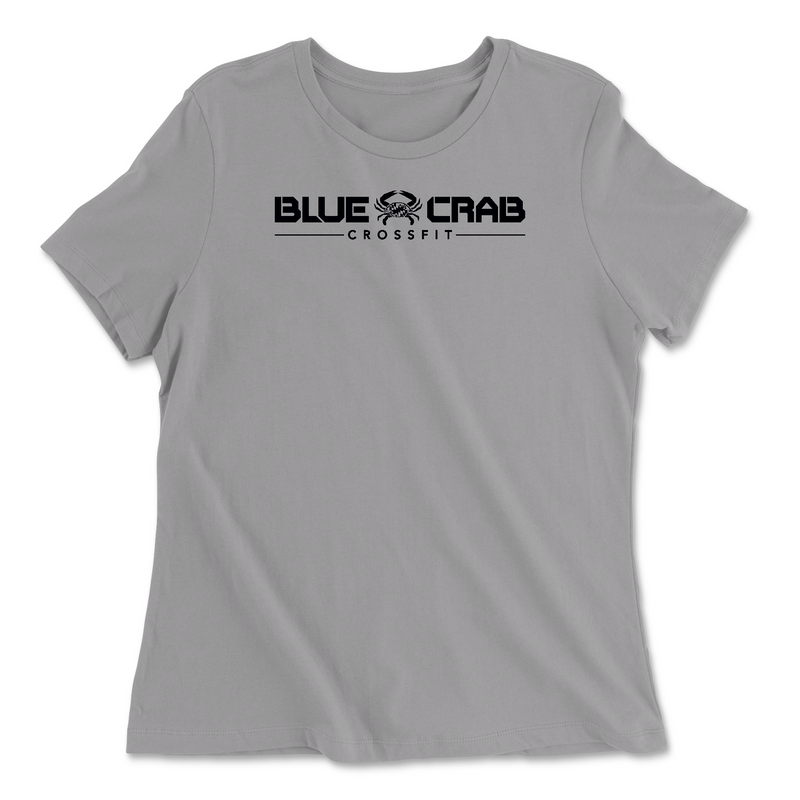 Womens 2X-Large SOLID_ATHLETIC_GREY Relaxed Jersey T-Shirt