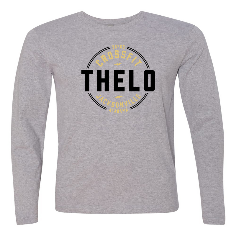 Mens 2X-Large HEATHER_GRAY Long Sleeve