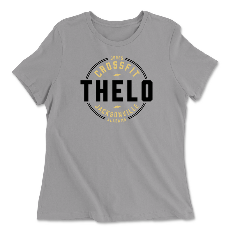 Womens 2X-Large SOLID_ATHLETIC_GREY Relaxed Jersey T-Shirt