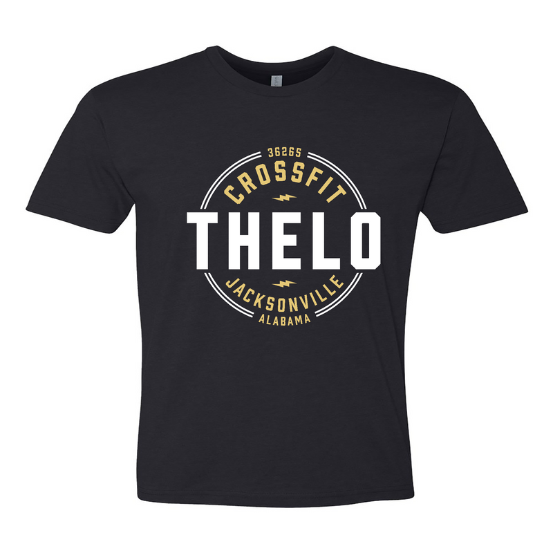 Mens 2X-Large BLACK T-Shirt
