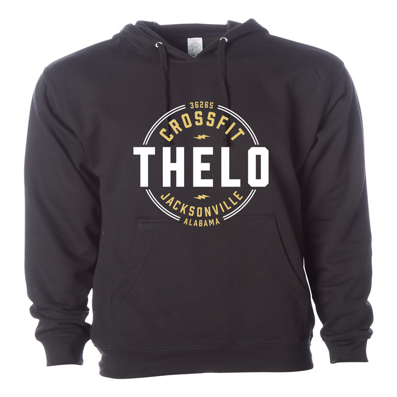 Mens 2X-Large BLACK Hoodie