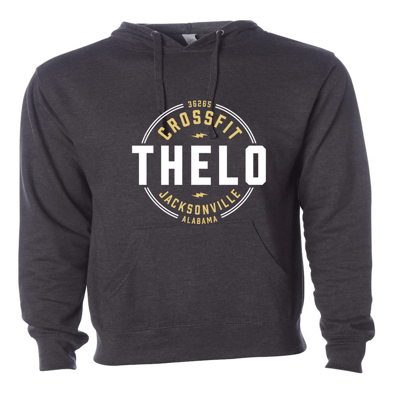 Mens 2X-Large CHARCOAL_HEATHER Hoodie