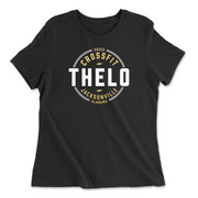 Womens 2X-Large BLACK Relaxed Jersey T-Shirt