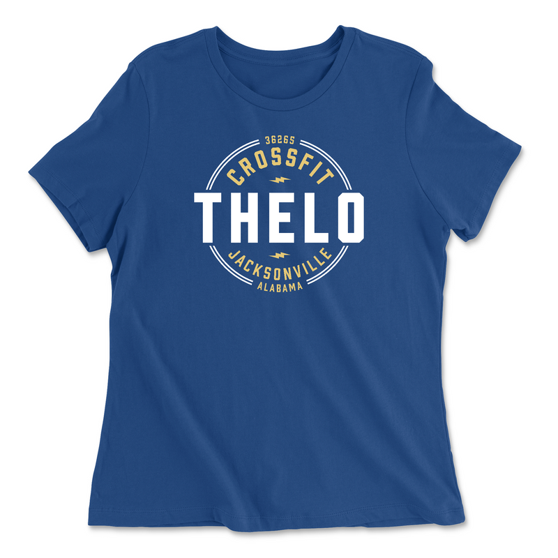 Womens 2X-Large TRUE_ROYAL Relaxed Jersey T-Shirt
